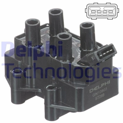 Imagen de DELPHI GN10803 12B1 Bobina de encendido 4 12 PEUGEOT: 106 II Hatchback