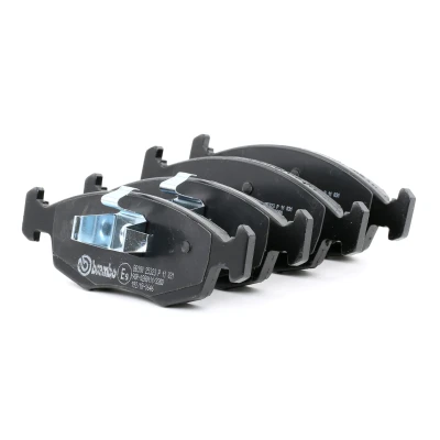 Imagen de BREMBO P 11 031 Juego de pastillas freno con avisador acústico desgaste clip émbolo sin accesorios FIAT: Panda III Hatchback norauto,