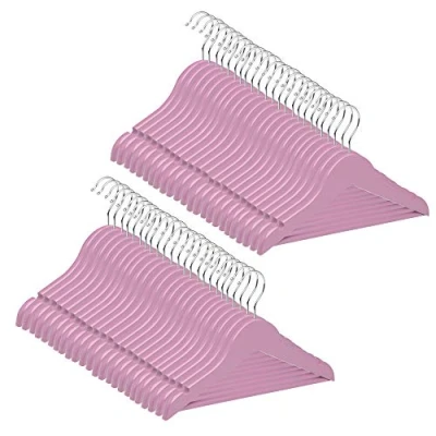 Imagen de COM FORT HOUSE Percha Madera Cadete Infantil Color Rosa de Arce con Muescas Antideslizantes 30 x 1.2 22 cm Pack 21 Unidades