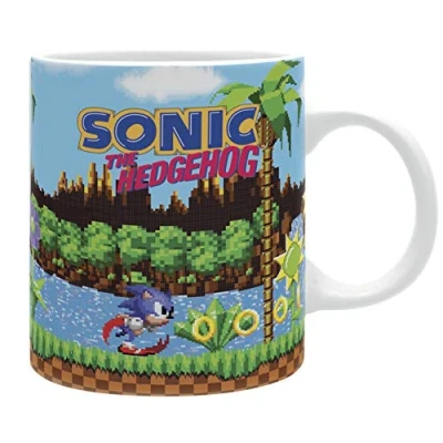 Imagen de ABYSTYLE Sonic Taza 320 ml Retro