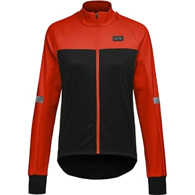 Imagen de GORE WEAR Chaqueta Phantom Mujer, Black/Fireball, 34