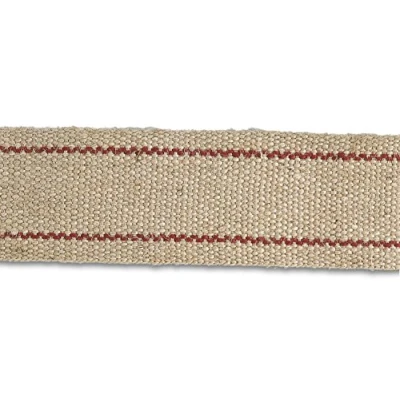 Imagen de Chapuis B/gj120 correa yute anchura 60 mm Bobina de 20 m ecrue rojo 1 Ecru/rojo