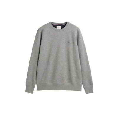 Imagen de GANT REG Shield Cneck Sudadera, Hombre, Talla: XL, Grau