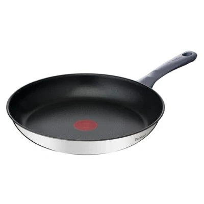 Imagen de Tefal Daily Cook Sartén baja de revestimiento resistente, duradero y seguro, Thermo Signal, mango ergonómico antiquemaduras, sin PFOA, plomo ni cadmio,Sartén 30 cm