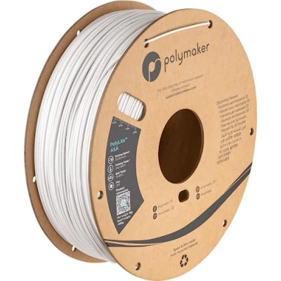 Imagen de Polymaker PolyLite ASA Blanco 1.75mm 1kg