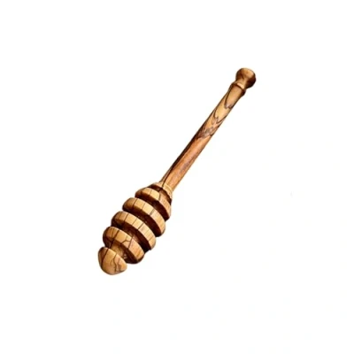 Imagen de Dipper de miel madera olivo, cuchara miel, hecho a mano,