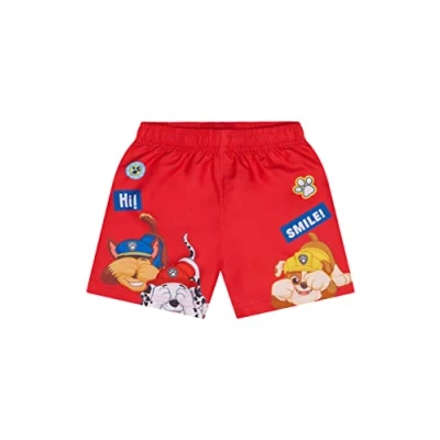 Imagen de Bañador de la Patrulla Canina Chase Marshall Rubbles, rojo, 110 cm 116