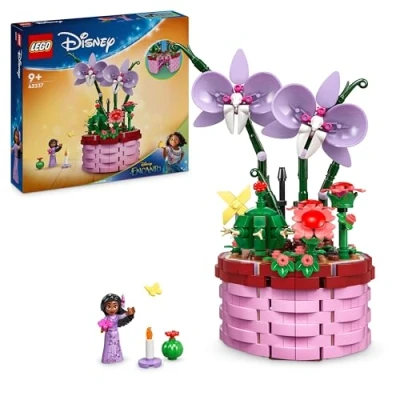 Imagen de Lego Disney Encanto Maceta de Isabela Juguete Construcción con Flores Orquídeas, Mini Muñeca Personaje la Película, Regalo para Niñas y Niños 9 Años o Más 43237