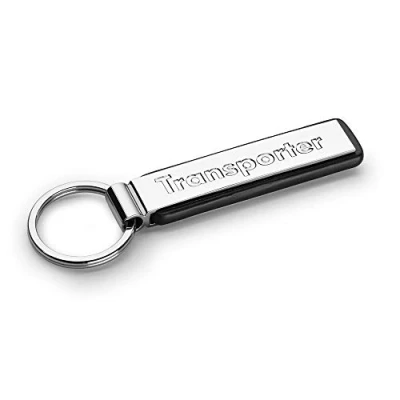 Imagen de Volkswagen 000087010 apycc Llavero Transporter Texto Keyring Metal Original Colgante, Plata