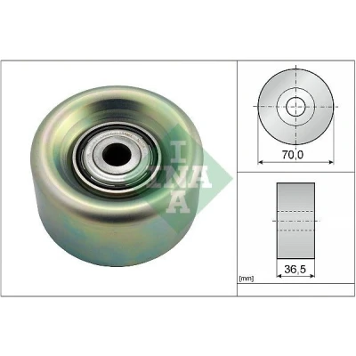 Imagen de INA 532 0780 10 Rodillo Guia NISSAN: Qashqai / Qashqai+2 I, MICRA 4, 3, RENAULT: Fluence