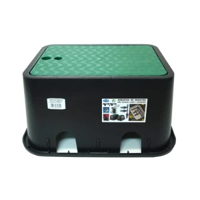 Imagen de S&amp;M 760815 Arqueta rectangular para riego enterrado 6 salidas