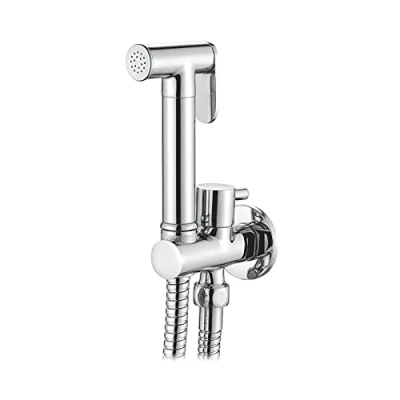 Imagen de Ibergrif M22015R Ibergrif, Monomando Empotrar para Bidé WC, Grifo de Bidet Agua Sola, Cromo, Cuadrado