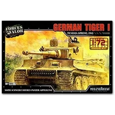 Imagen de Forces of Valor Kit de producción 1:72 DT. Tiger I DAK 1943 Modelo Suelo, modelismo, Diorama, modelismo Militar, plástico