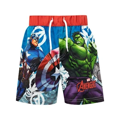 Imagen de Marvel Bañador Avengers con Bóxer para Niño De Iron Man Y Hulk 7 8 Años