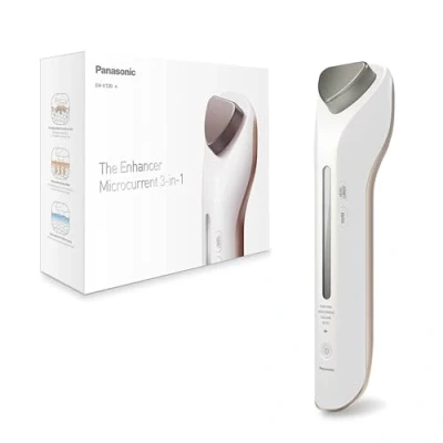 Imagen de Panasonic EH XT20 Rejuvenecedor facial con microcorrientes 3 en 1 para una piel tersa y luminosa, Color Blanco,