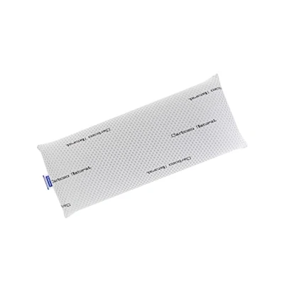 Imagen de Todocama Almohada viscoelástica Carbono Natural, compuesta por un núcleo 100% viscoelástico con partículas de Activo Que disminuyen los Malos olores y humedades. (70 cm)