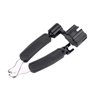 Imagen de Alomejor Guitar String Winder 3 en 1 Cutter Pin Puller para Bass Mandolin Ukulele Instrumentos de Cuerda