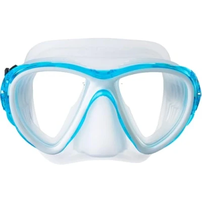Imagen de Cressi Fiji Mask Máscara y esnórquel, Unisex Adult, Transparente/Aguamarina, Talla ÚNICA
