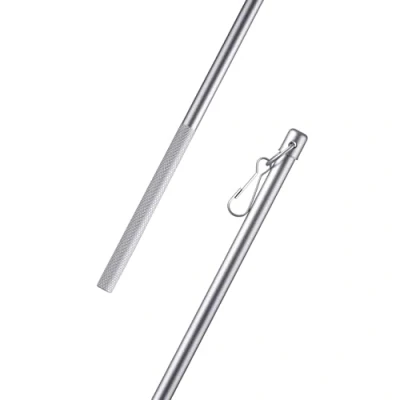 Imagen de barra centrifugadora de aluminio (125 cm/plata), cortina para carros panel, deslizante, superficie, cortinas o