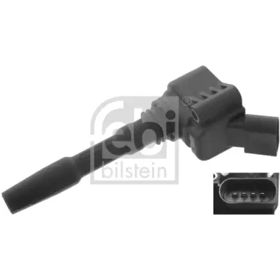 Imagen de FEBI BILSTEIN 46603 Bobina de encendido VOLKSWAGEN: Polo V Hatchback, Scirocco III, Golf 7, AUDI: A5 B8 Coupé, A4 Berlina, A3 Sportback