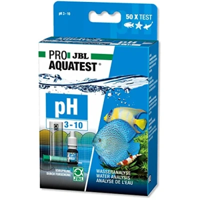 Imagen de JBL ProAquaTest Kit de Prueba Agua para estanques y acuarios Dulce/Salada, pH 3.0 10.0