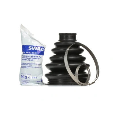 Imagen de SWAG 62 93 2662 Fuelle Palier Eje delantero, izquierda, lado de rueda, derecha Termoplástico PEUGEOT: 5008 I, 206 Hatchback