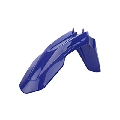 Imagen de POLISPORT 8554200001 Guardabarros delantero réplica OEM fabricado en plástico brillante duradero y resistente compatible con motocicletas Sherco color azul
