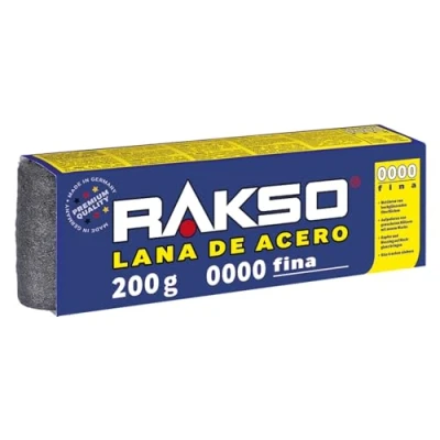 Imagen de RAKSO Lana de acero extrafina 0000 Ideal para abrillantar, pulir y limpiar superficies Accesorios amoladora