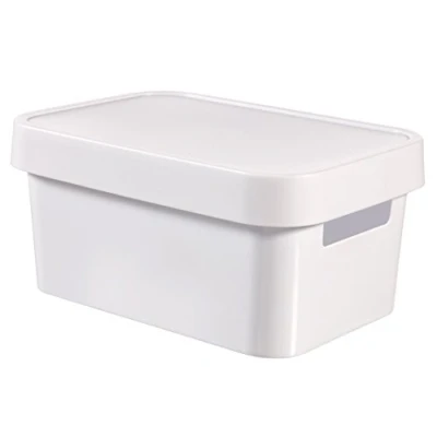 Imagen de CURVER 04746 N 23 00&quot; Finity Caja de almacenaje con Tapa plástico, 26,8 x 18,6 12,4 cm, 4,5 L