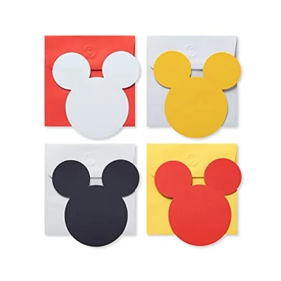 Imagen de American Greetings Tarjetas en blanco con sobres, Mickey Mouse (100 unidades)