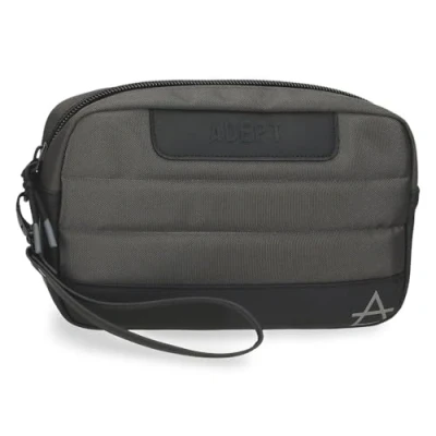 Imagen de Adept Dmas Bolso de Mano Gris 24,5x15x6 cms Poliéster