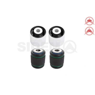 Imagen de SIDEM 827704 KIT Silentblock Brazo de Suspension Eje trasero arriba Rodamiento caucho metal oscilante transversal JAGUAR: S Type, XF Berlina