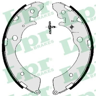Imagen de LPR 05690 Zapatas de Freno 220 36 SUZUKI: Jimny SUV, Todo terreno, abierta, IV HONDA: CR V 1, HR I, 2