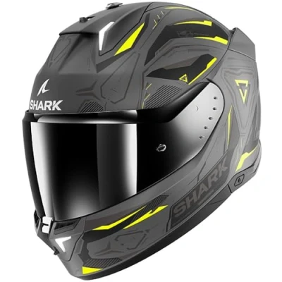 Imagen de Shark Skwal I3 Linik Casco Integral Moto, Unisex Adulto, AYK, XL