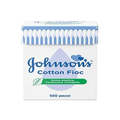 Imagen de Johnson&#039;s Bastoncillos algodón, 100 unidades