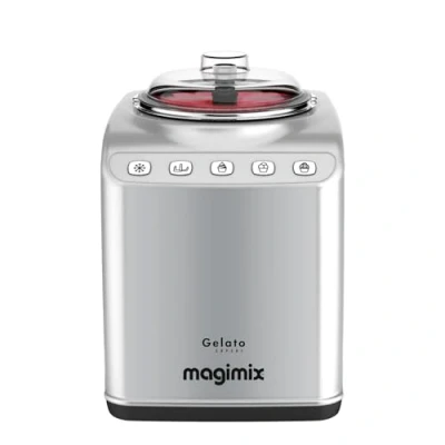 Imagen de Magimix Gelato Expert Compresor de helados 2L 180W Acero inoxidable Heladora (Compresor helados, 2 L, 30 min, 1 senos, inoxidable, h)