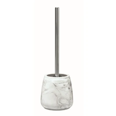 Imagen de Gedy Marble Escobillero, Gres, Gris Antracita, 13.5x13.5x41.5 cm