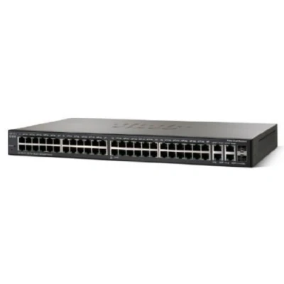 Imagen de Cisco Puertos elegantes de Ethernet 10/100/100/1000 del interruptor 48 SG200 50 mini GBIC combinados