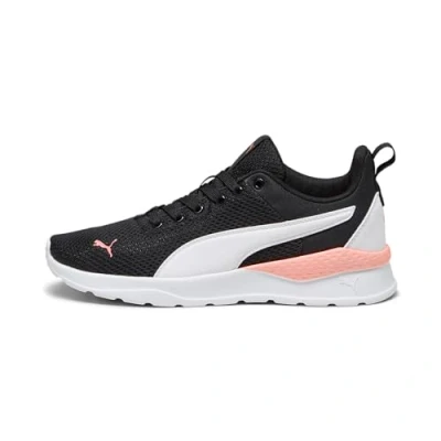 Imagen de PUMA Anzarun Lite, Sneaker Unisex Adulto, Black White Peach Smoothie, 42 EU