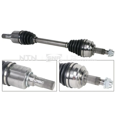 Imagen de SNR DK55.035 Árbol de transmisión Eje delantero, izquierda 678, 654 RENAULT: GRAND SCENIC 3