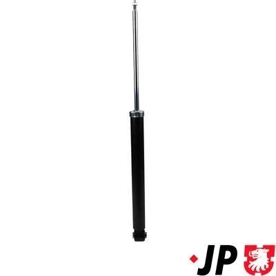 Imagen de JP GROUP 1552105000 amortiguador Eje trasero Presión de gas Bitubular Columna Espiga arriba, Anillo inferior FORD: FIESTA 5