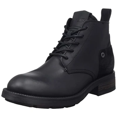 Imagen de Replay Ryder Chukka, Botas Cortas al Tobillo Hombre, 003 Black, 44 EU