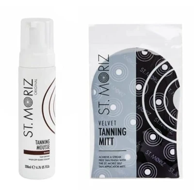 Imagen de St. Moriz Mousse Dark 200 ml + 1 aplicador
