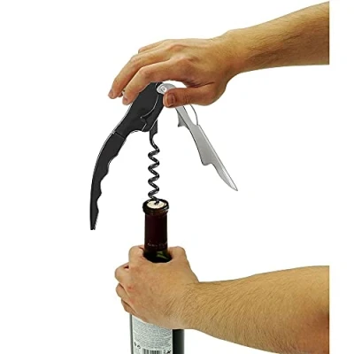 Imagen de Fackelmann Sacacorchos para botellas 11x3cm, acero inox y abs. 1 ud.