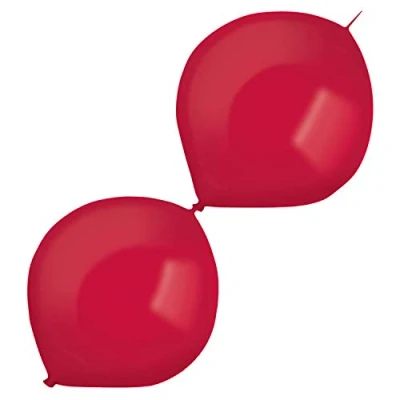 Imagen de Amscan 9905604 Globos de látex (100 unidades), color rojo , color/modelo surtido