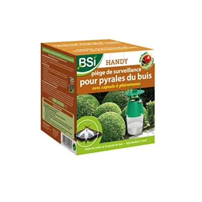 Imagen de BSI Handy piège à phéromones pour pyrale du buis trampas, Plástico, Verde y translúcido