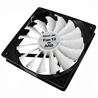 Imagen de AABCOOLING Silent Jet Fan 12 Un Silencioso y Muy Efectivo Ventilador 120mm, PC, Cooler 12V, 12cm, Externo Portatil, 104 m3/h, 1100 RPM 12,9 dB(A)