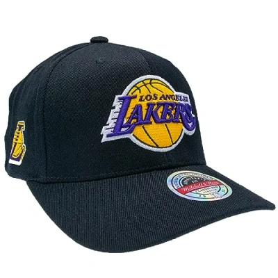 Imagen de Mitchell &amp; Ness NBA Classic Red Eazy Snapback Cap Los Angeles Lakers Black, Negro , Talla única