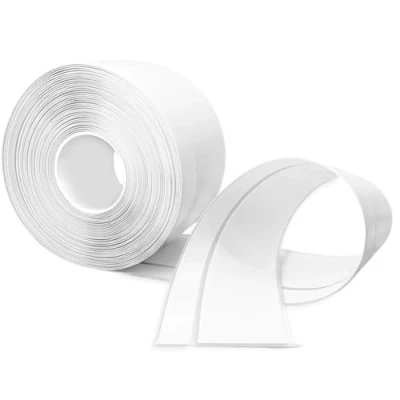 Imagen de Rodapié autoadhesivo flexible, 6M de cocina PVC 50x20mm, para y baño 5x2 blanco