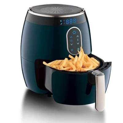 Imagen de Berlingerhaus Freidora de aire caliente digital 1350 W Aquamarine Metallic Line BH 9175